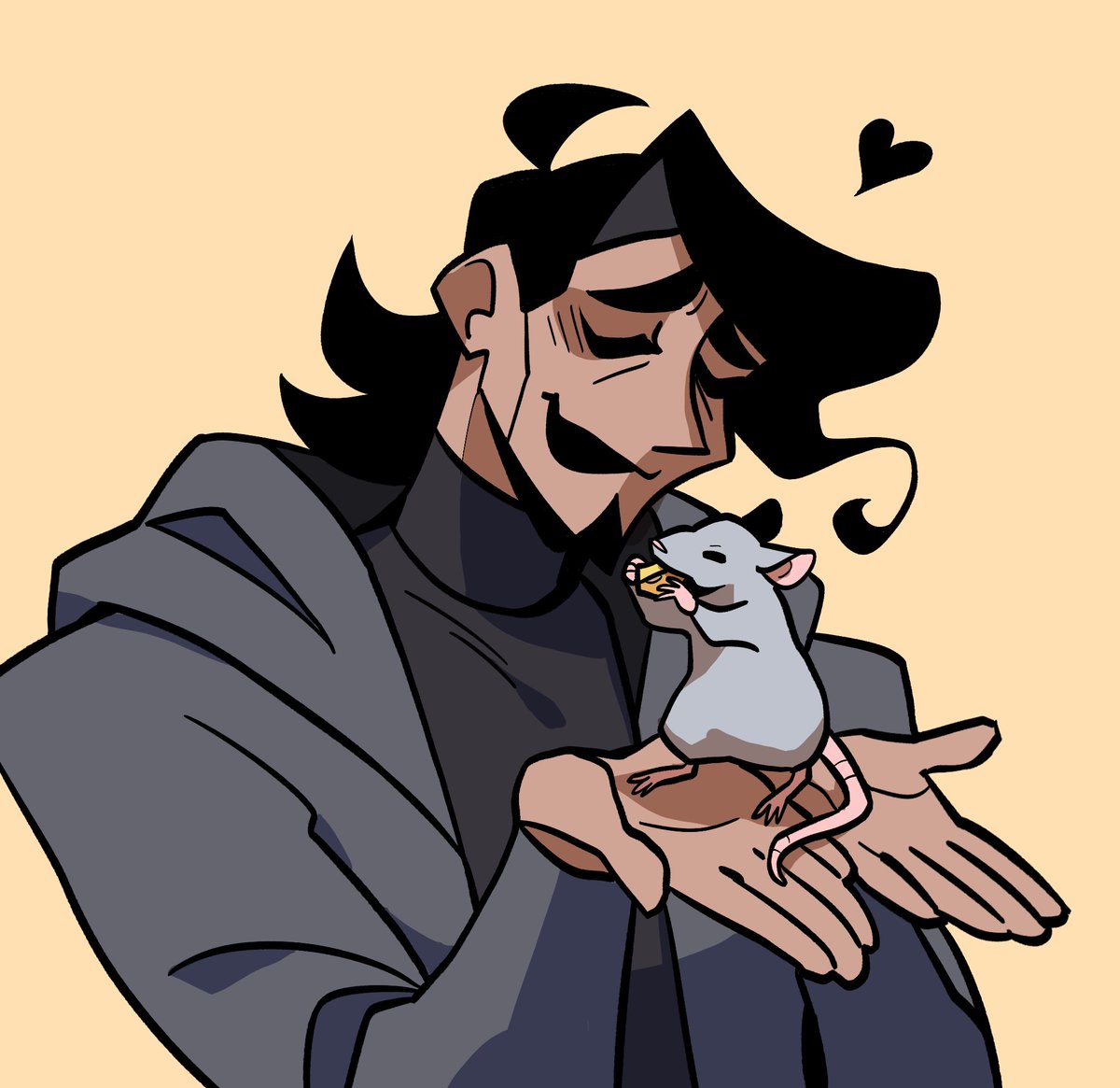Partulla_'s tweet image. love thy rat