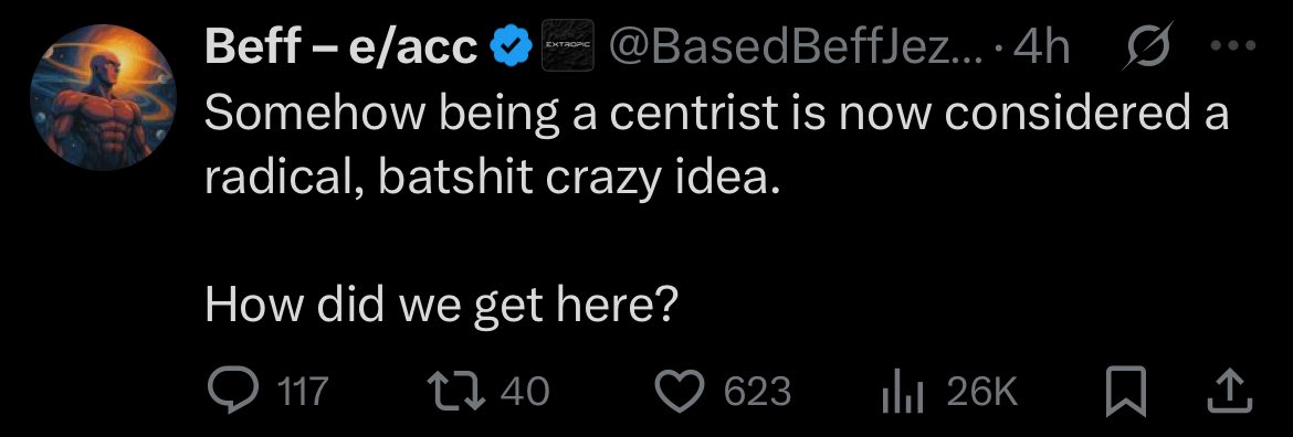 I googled e/acc a while back so now I know to fully dismiss anything said by someone with it in their handle/bio