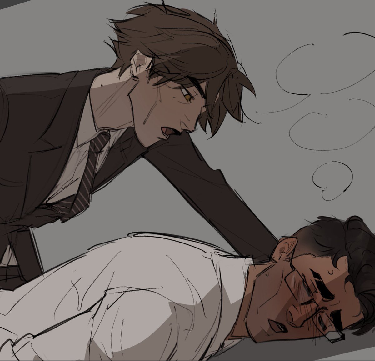 heres a wip for jv bdsm week 🤫🤫