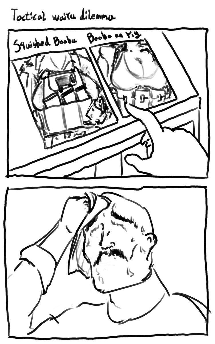 BDP_Lee's tweet image. Tactical waifu dilemma