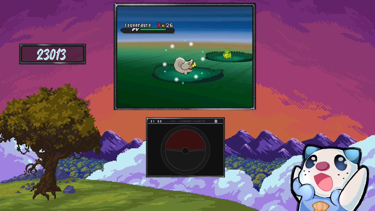 [Random Encounters 5G] ☆ Shiny Shelmet after 23,013 re's at Route 6 in Pokemon Black 2 ! It took a little bit of time but it's finally here, I'm very happy, one of the those I wanted the most ! #ShinyPokémon #FullOdds