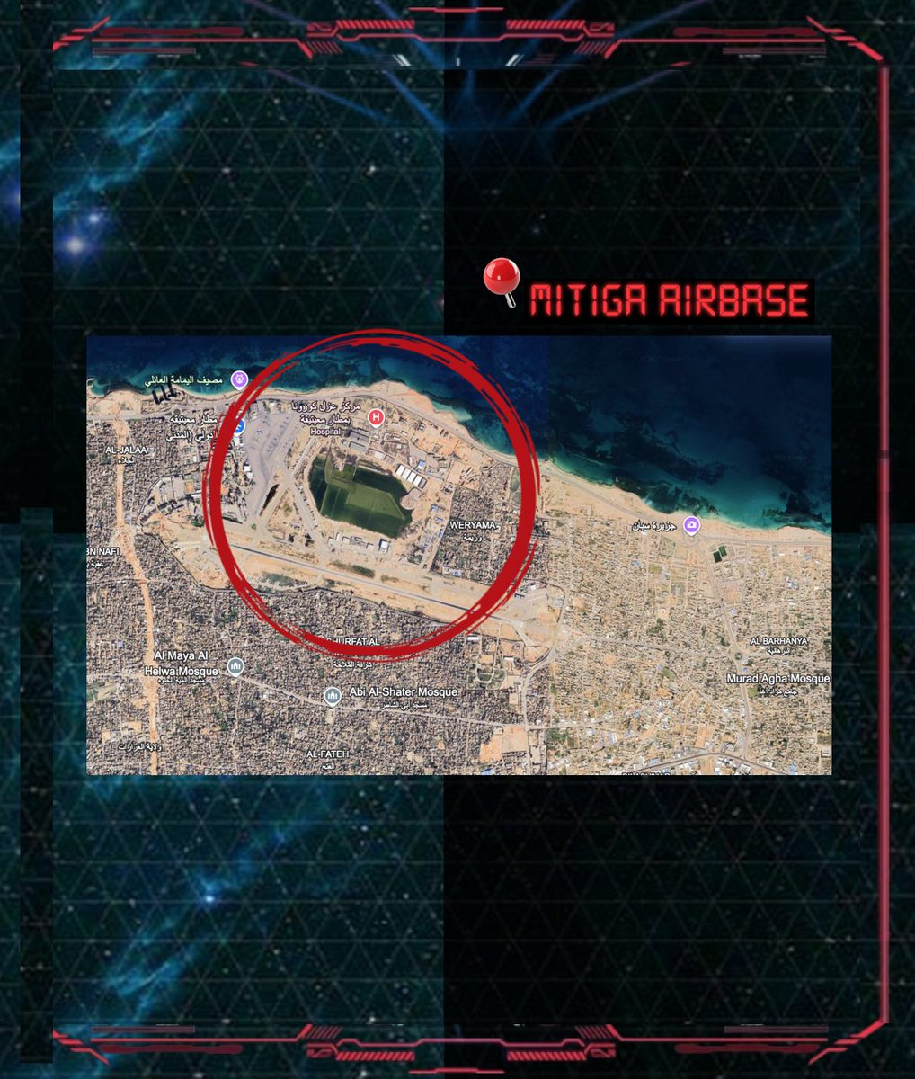🟥 Al-Qaeda is Actively Plotting a Major Attack And Prison Break In Tripoli, Libya 

They're "targeting the RADA Special Deterrence Forces’ main detention facility at Mitiga Airbase. Ground reporting suggests the operation could occur within the next two weeks. This prison—often