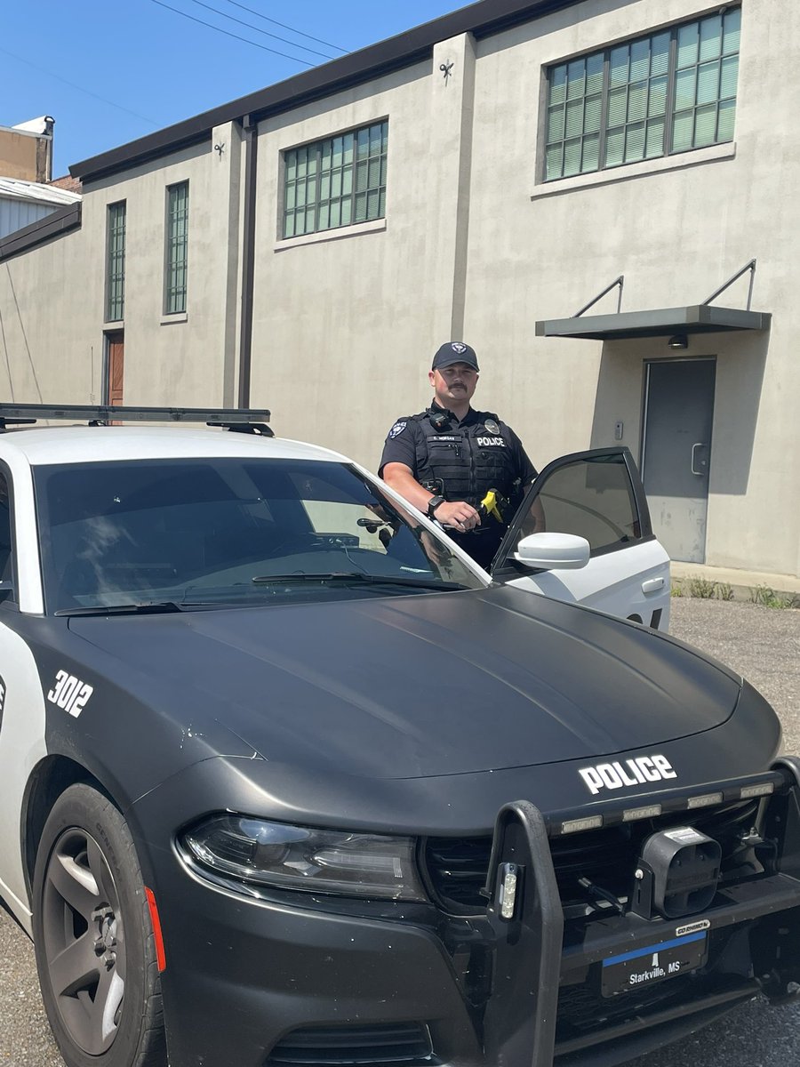 Congrats to Officer Morgan for his One Year Anniversary with SPD!