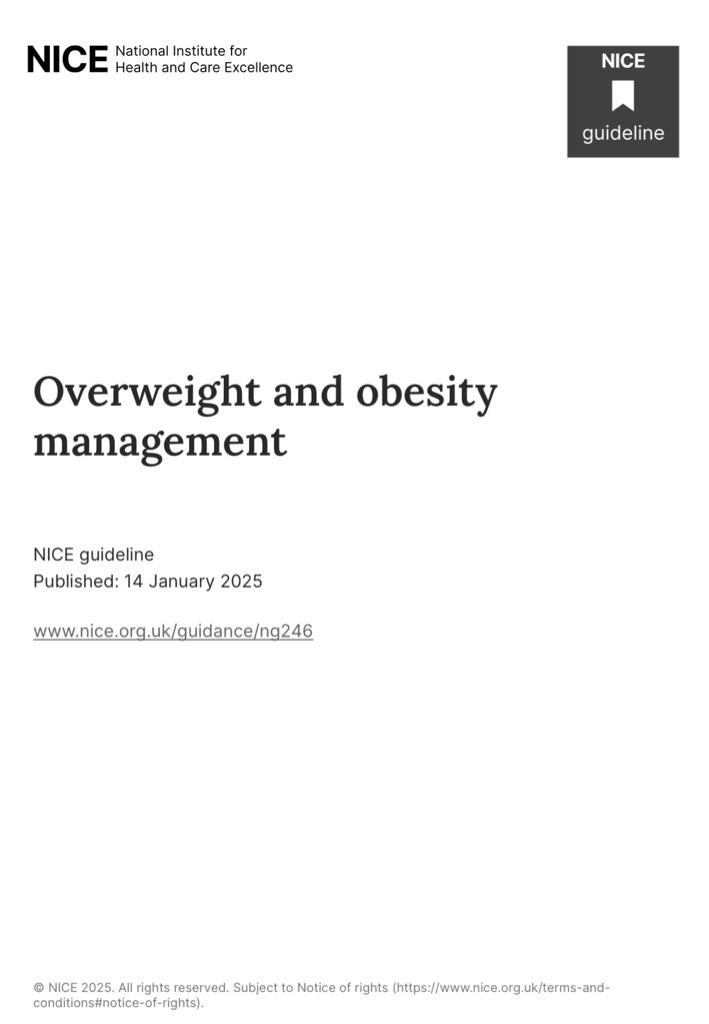 🚨من أحدث التوصيات في التعامل مع السمنة من الألف إلى الياء:
-الوقاية من السمنة في المدارس،بيئة العمل، المجتمع
-أدوات تقييم السمنة وزيادة الوزن
-ضرورة تغيير العادات والسلوكيات
-النظام الغذائي والنشاط البدني والرياضة
-أدوية علاج السمنة
-عمليات السمنة
-توصيات للباحثين