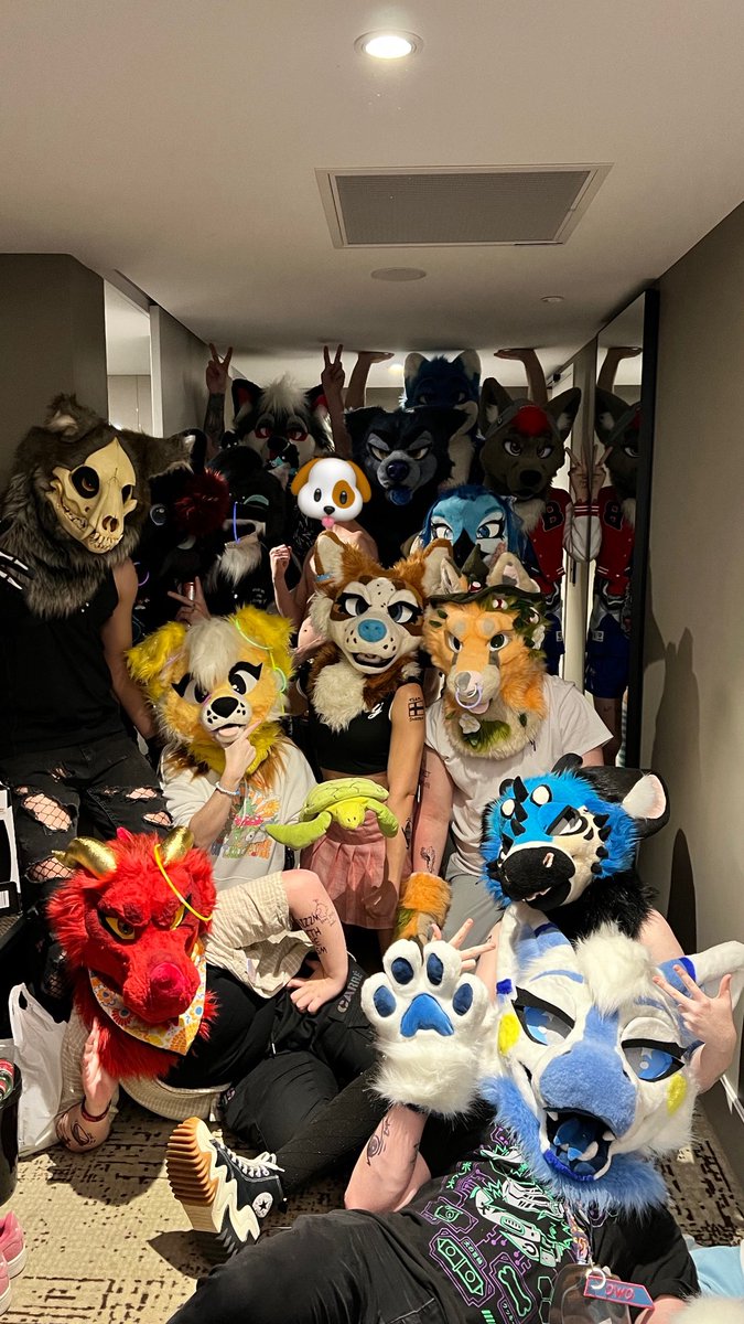 #Aurawra is just right around the corner! Throwback to last year partying throughout the night with these animals!
•
📸: ??
✂️: stuffedtailsfursuits