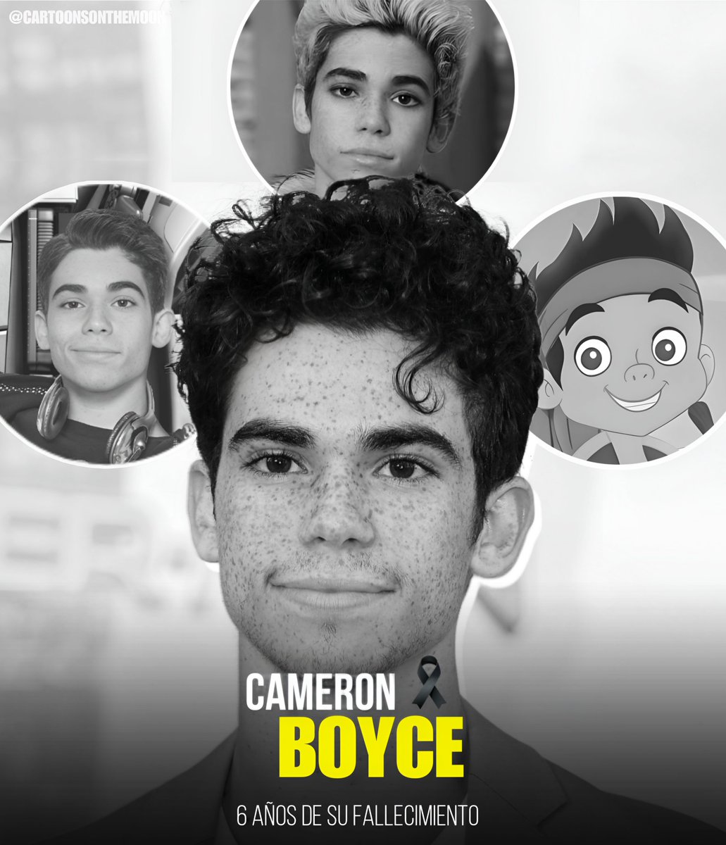 Hoy se cumplen 6 años del fallecimiento de Cameron Boyce.

Fue tan querido por Disney, que incluso se le hizo homenaje en la franquicia de Descendientes, donde su personaje, Carlos de Vil, también falleció de forma canónica.