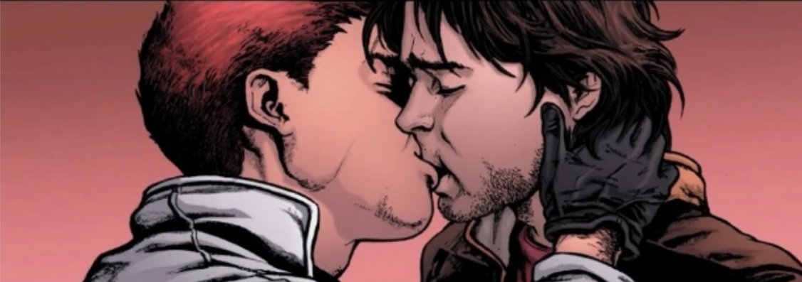 MaleLoveBR's tweet photo. July 6: International Kissing Day
Rictor & Shatterstar
#RicStar https://t.co/bKoDlLQNd5