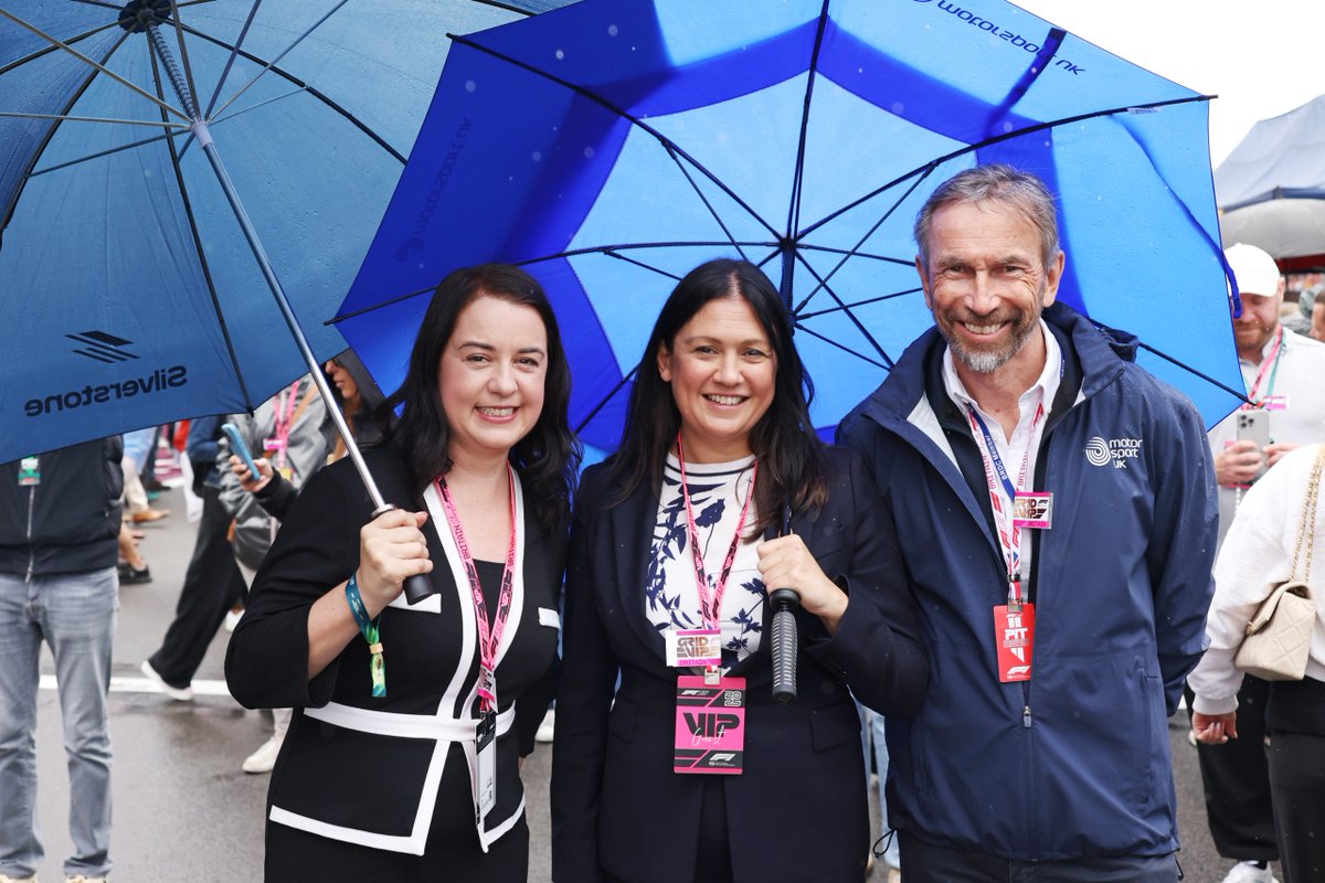 Department for Culture, Media and Sport (@dcms) on Twitter photo Secretary of State <a href="/lisanandy/">Lisa Nandy MP</a> presented the trophy <a href="/SilverstoneUK/">Silverstone</a> today following an epic British Grand Prix
Along with Sports Minister <a href="/Steph_Peacock/">Stephanie Peacock MP</a>, they met people working behind the scenes to make this one of the iconic sporting events each summer #F1 Secretary of State <a href="/lisanandy/">Lisa Nandy MP</a> presented the trophy <a href="/SilverstoneUK/">Silverstone</a> today following an epic British Grand Prix
Along with Sports Minister <a href="/Steph_Peacock/">Stephanie Peacock MP</a>, they met people working behind the scenes to make this one of the iconic sporting events each summer #F1