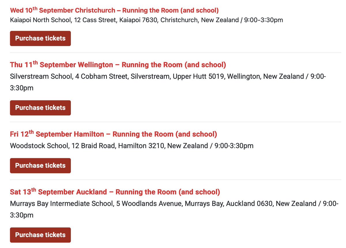 tombennett71's tweet image. Delighted to announce new TRAINING DATES in Australia and NEW ZEALAND, Sept 2025. Due to demand last time, I'll be back in Brisbane, Adelaide, Auckland, Christchurch, Hamilton and Wellington. Link in next post. Hope to see you there; please share.
