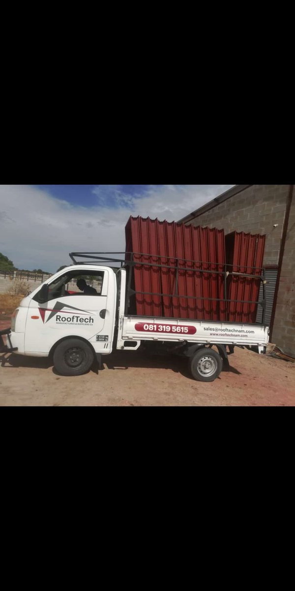 One of the advantages of buying at <a href="/RoofTech_Nam/">RoofTech</a> , is that we deliver country wide on the affordable price. Charging N$15.00 per meter and it can be negotiated.