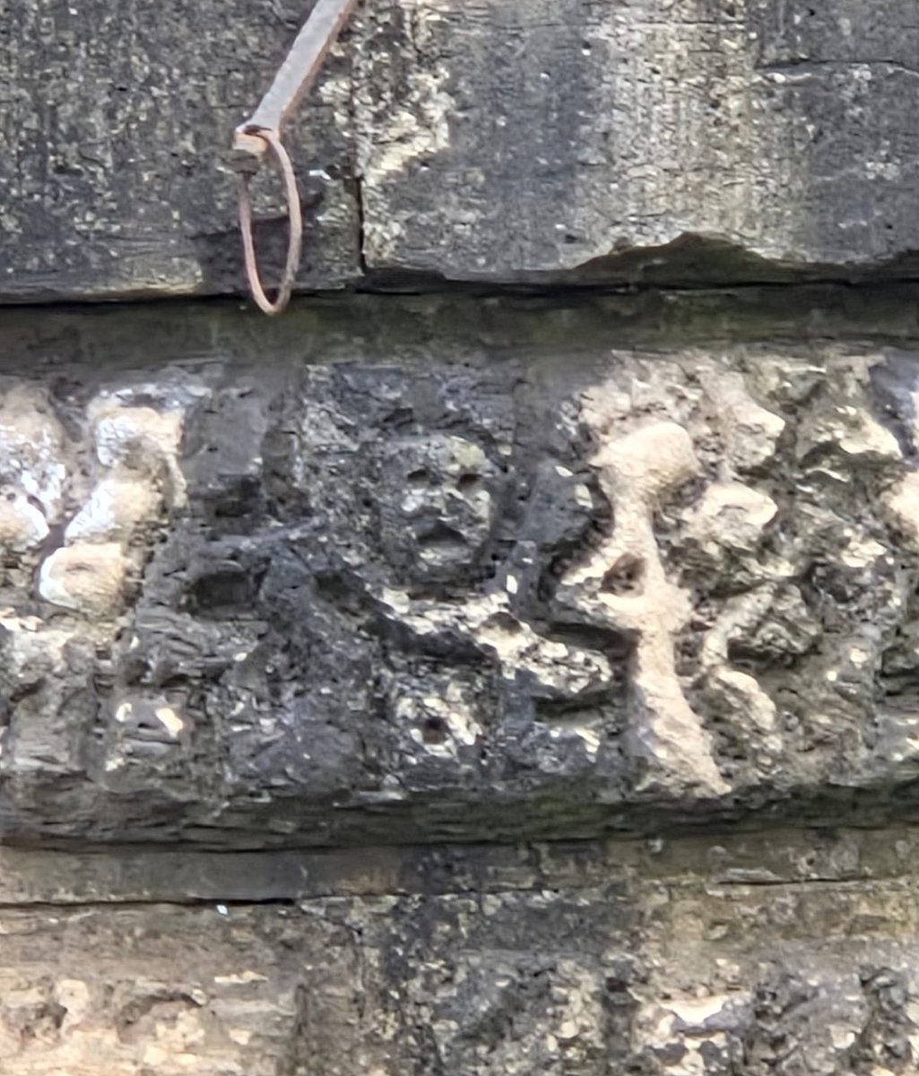 A detail on the 18th Century St Mary's Bridge only properly visible by boat. Although we are not sure what these carvings are meant to show and if anyone else knows please get in touch!