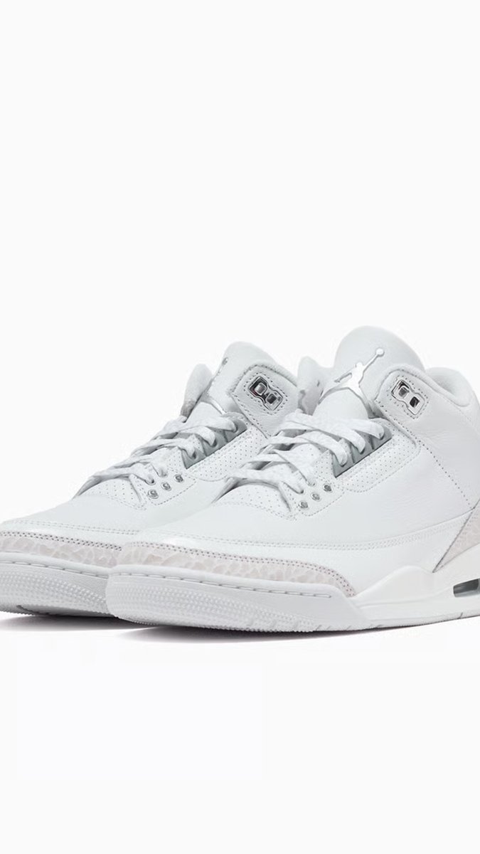 StyleSneakers23's tweet photo. ¡Las Air Jordan 3 Retro "Pure Money" están de vuelta! Originales, elegantes y perfectas para cualquier outfit. Adquiere las tuyas ahora enhttps://www.stylesneakers23.com/product-page/air-jordan-3-retro-pure-money#AirJordan #Sneakerheads #Fashion https://t.co/fj0P7O1Vij