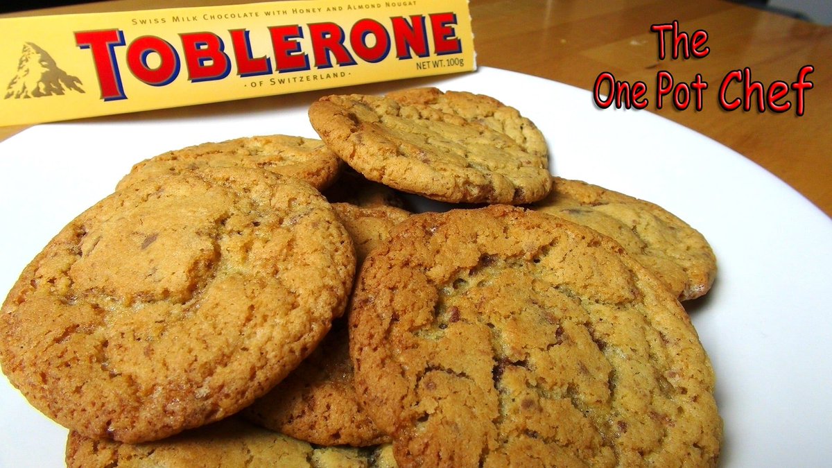 Toblerone Cookies youtu.be/B08JxSM1mTI