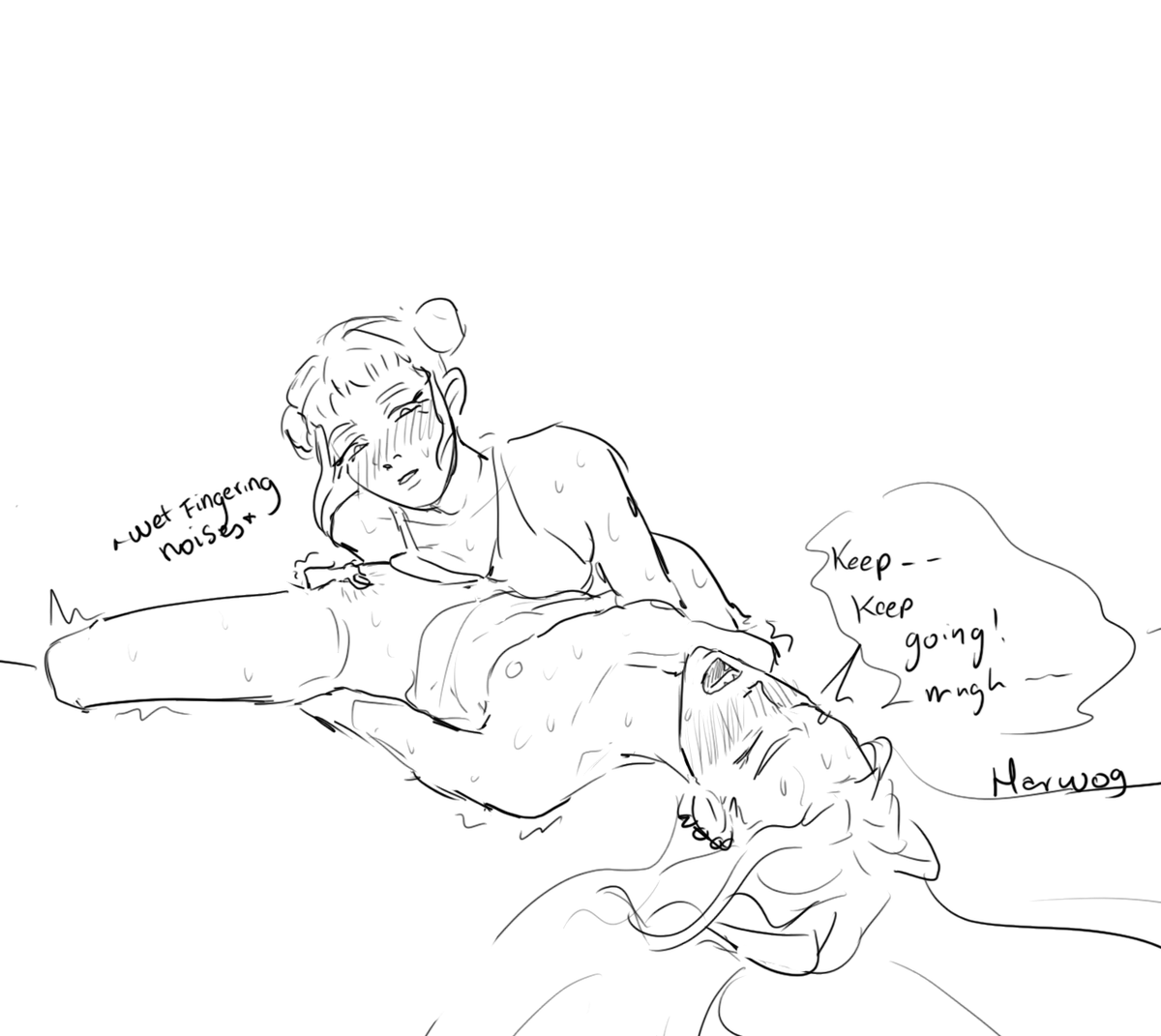 Harwog's tweet photo. Zoey and Mira are drunk and and and and and yeah
nsfw

#zoemira #KPOPDEMONHUNTERS https://t.co/GziggRa9ix