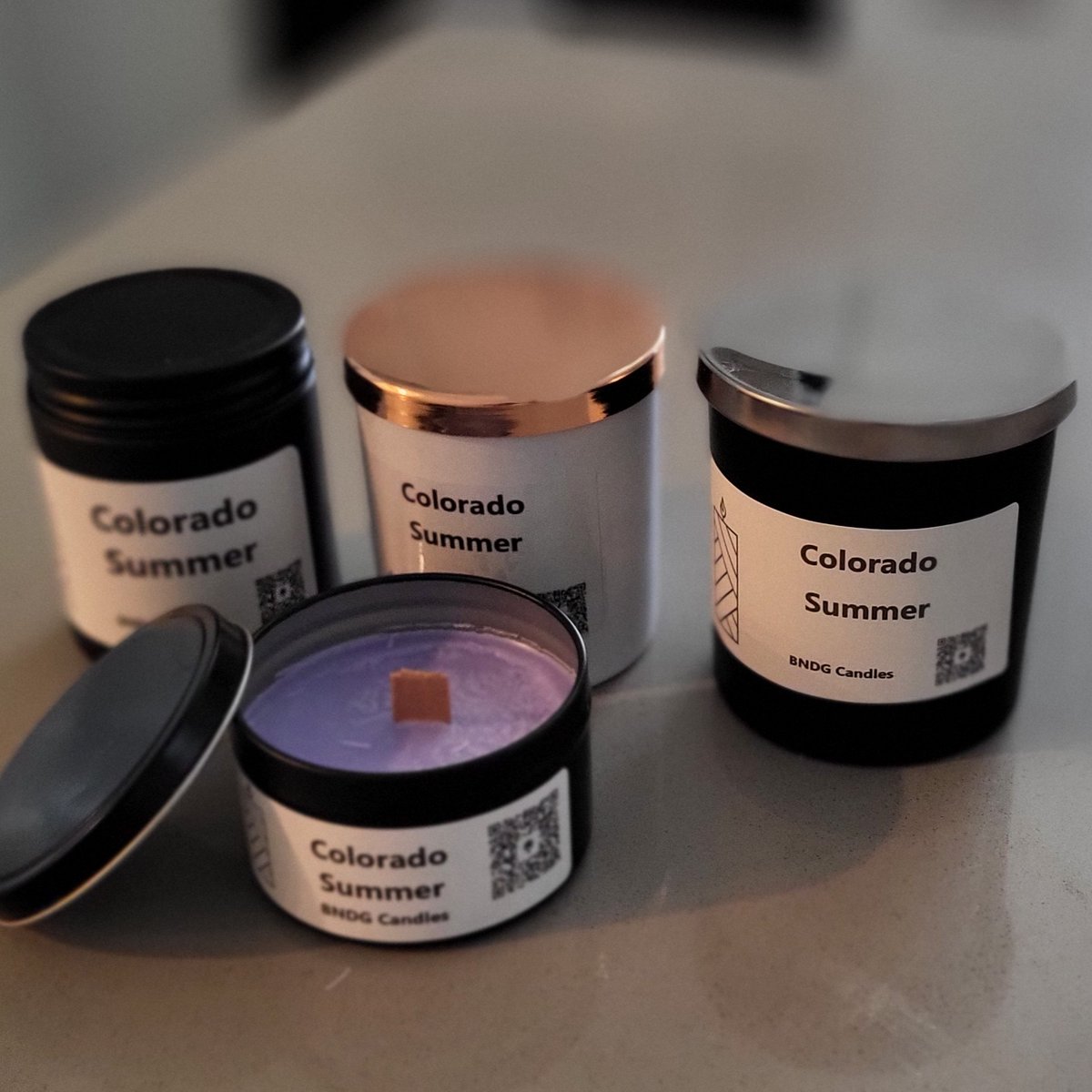 BNDGCandles's tweet image. With #ColoradoSummer in full swing, our candles bring that hiking day between those bright #Wildflowers among those Evergreens right into your room.
bndgcandles.square.site/s/search?q=sum…
Available as #Tins or #JarCandles. All with #woodwick for that subtle crackle.