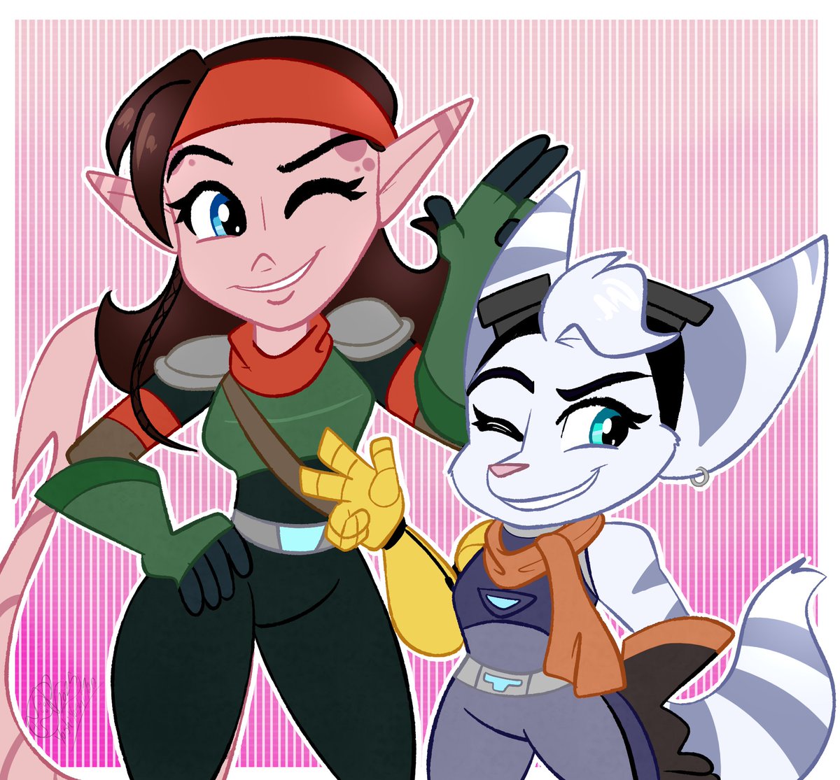 Talwyn and Rivet :3

#RatchetAndClank #Rivet #InsomniacGamesCommunity