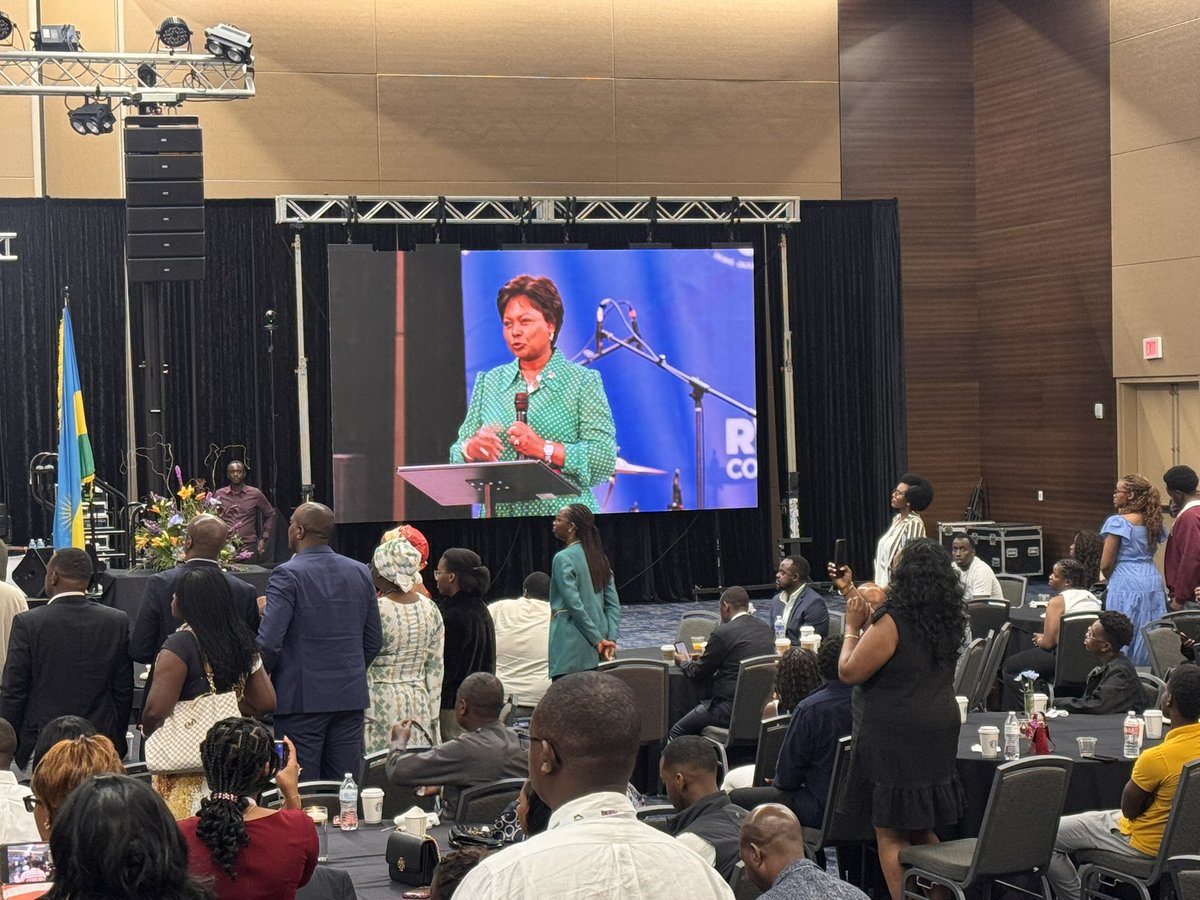 Rwanda in USA (@rwandainusa) on Twitter photo I’m grateful we ended #RwandaConvention2025 by putting God at the center. A beautiful reminder that as we build our communities and our nation, God remains our foundation. <a href="/AmbMukantabana/">Mathilde Mukantabana</a> I’m grateful we ended #RwandaConvention2025 by putting God at the center. A beautiful reminder that as we build our communities and our nation, God remains our foundation. <a href="/AmbMukantabana/">Mathilde Mukantabana</a>