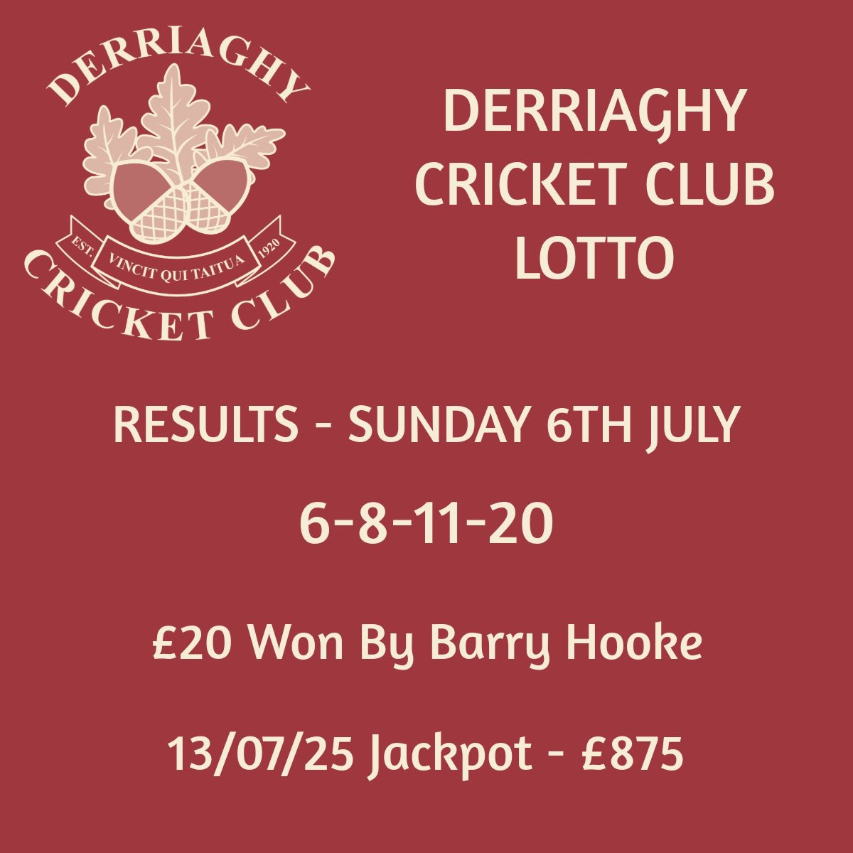 Derriaghy CC (@officialaghy) on Twitter photo 