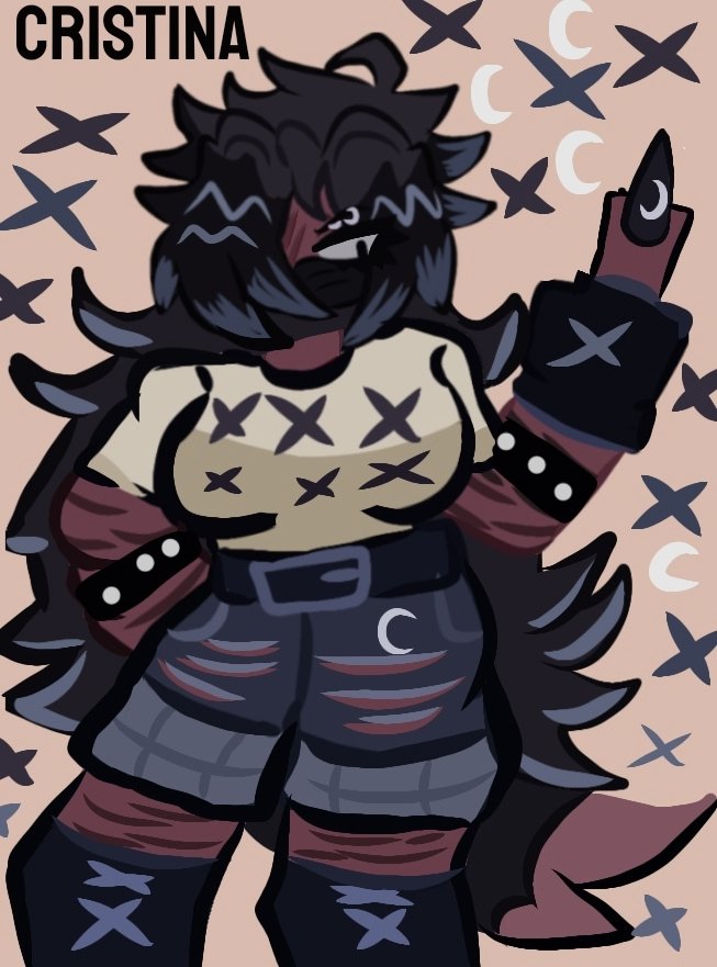 PShorts23's tweet photo. Meet Cristina she's a big tomboyish in this town and don't come near her she might bite you up

#sophiapunkgothverse #arts #Cristinaoc #art #oc #ocs #art #fye #fanart #fanarts #arts #fanart #wolf #tomboyishau https://t.co/zxpzVynKtb