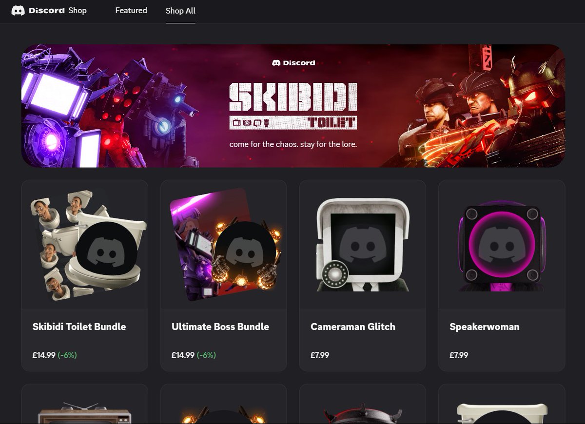 i wouldnt spend money on discord anyway but i can 100% assure you that i will NOT be buying ANY of these