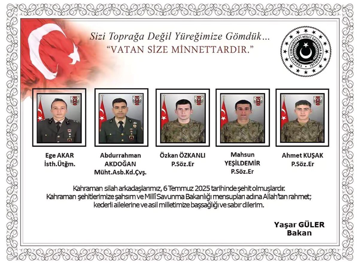 Bu gece bazı evlerin ışıkları hiç kapanmayacak.Şehit Ailelerine sabırlar ver Allah'ım...Yaralı Askerlerimizede acil şifalar ver Rabbim ... 🤲😔 #ŞehidinvarTürkiye Pençe-Kilit Harekâtı