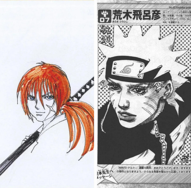 ¿Que era mejor para Araki?

¿No hacer el dibujo por el pdo del autor, o justamente hacerlo con el minimo esfuerzo posible mostrando el desprecio que le tiene?

Nunca un dibujo tan simple pudo trasmitir tanto desden.