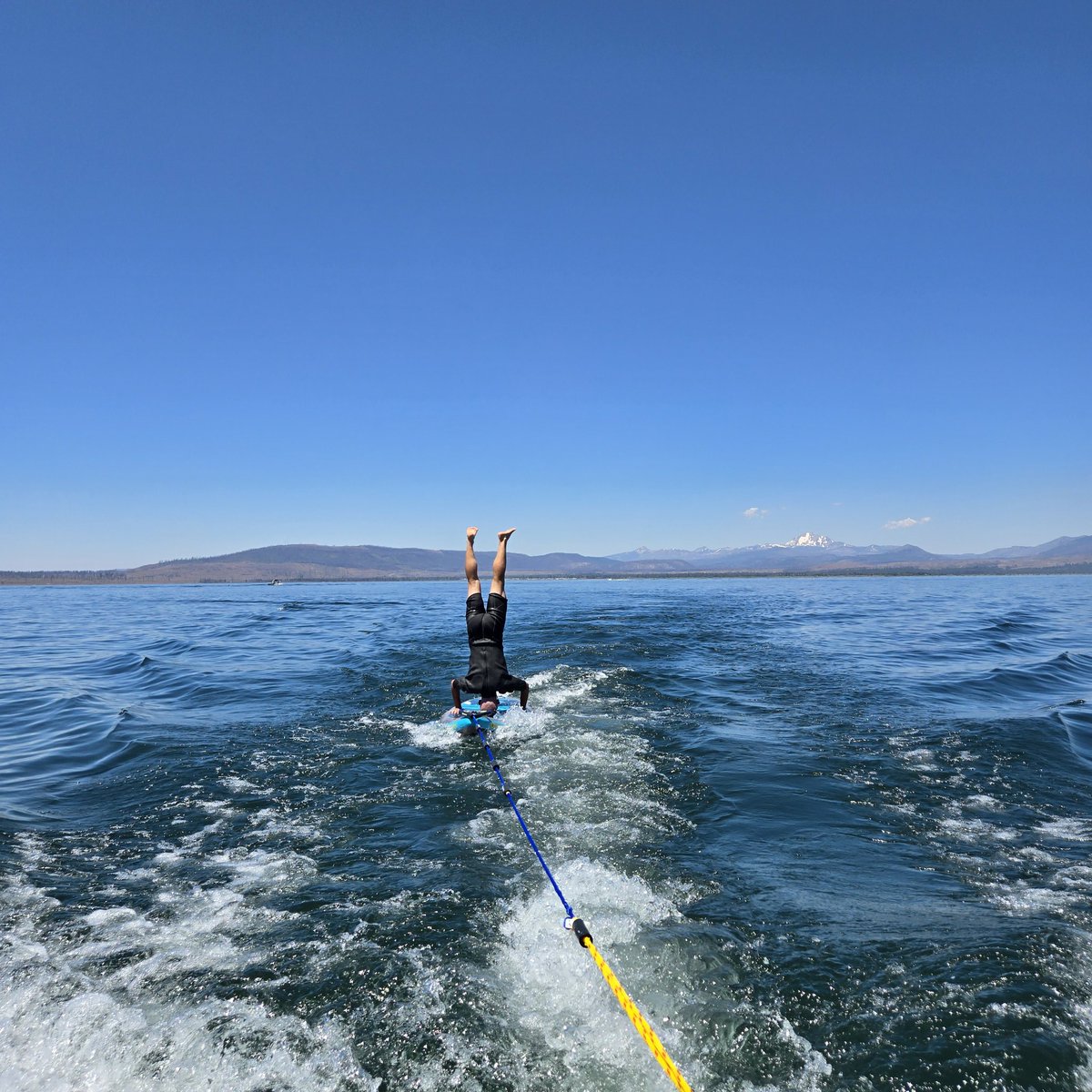 alphaarchitect's tweet image. Headstand paddle board achievement unlocked.