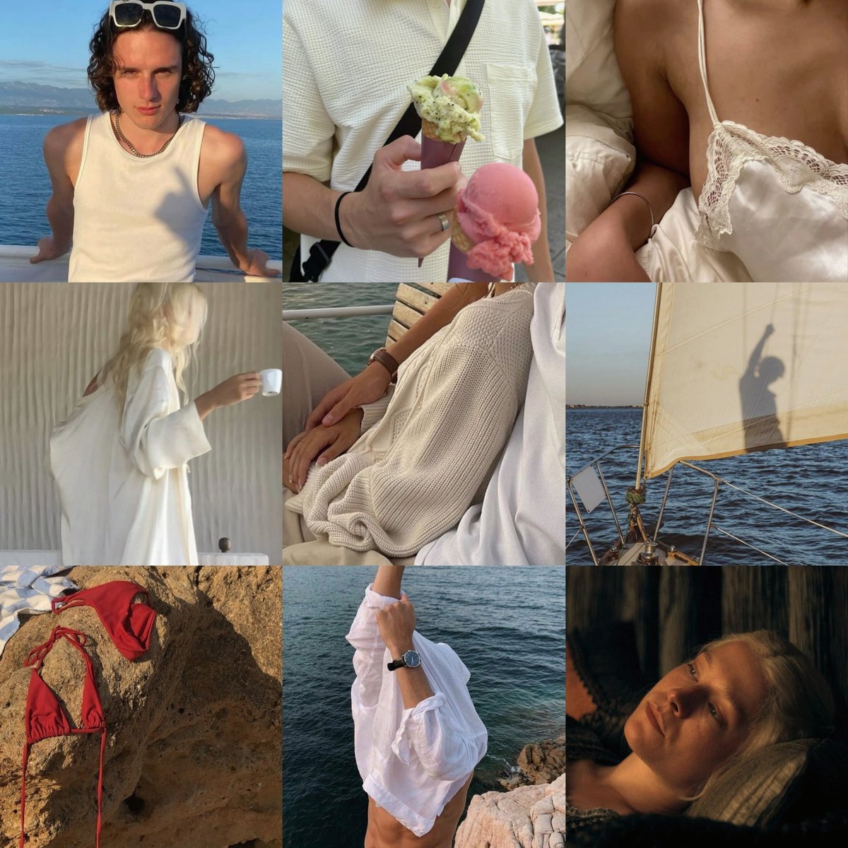 jacaerysism's tweet photo. ☼𓂃 modern rhaenyra and jacaerys on vacation https://t.co/h3JZAd1BCp