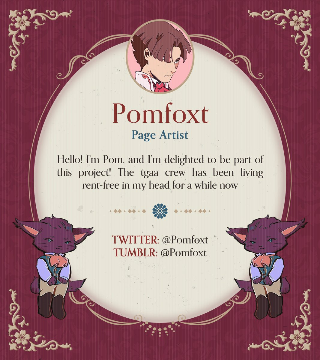 🍷 CONTRIBUTOR SPOTLIGHT 🍷

Pomfoxt’s knack for visual storytelling and beautiful subdued colours will make for a piece you won’t want to miss!