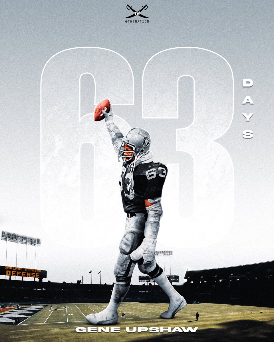 Gene Upshaw, might be the best Guard in team history. 

63 days to go 🏴‍☠️