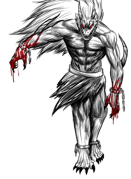 RyugaB9227's tweet photo. Did a drawing for @JeffCotten1989 and I got permission to post it! Meet the chained one, the player character for a shadow of the beast inspired game being made by @Tcrakman !
Gotta say, it's really nice to see spiritual successors to niche games :)
#characterdesign #art https://t.co/aV8hgTAHyj