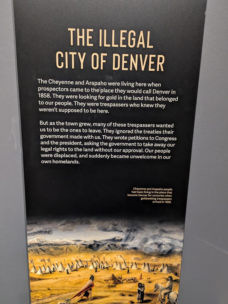 BrentHBaker's tweet image. More from History Colorado Center. Illegal city of Denver, mock up of barracks housing for Japanese during WWII, radical leftists got statue of a Union, not Confederate, soldier removed from state Capitol grounds because North just as racist as South.