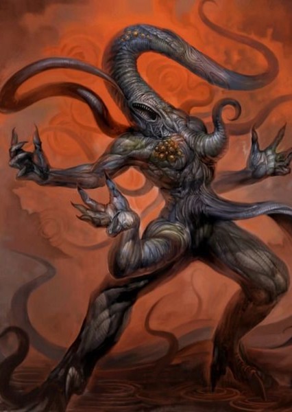 💀The Other Gods have many agents among men &amp; all these agents, whether wholly or less than human, are eager to work the will of those blind &amp; mindless things in return for the favour of their hideous soul &amp; messenger, the crawling chaos Nyarlathotep🎨Art: douzen