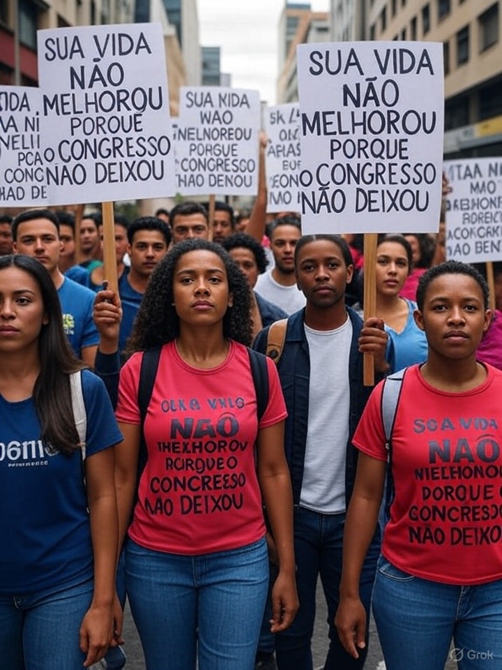 Pobre_d_Direita's tweet image. Sua vida não melhorou porque o Congresso da Mamata não deixou.

RICO TRIBUTADO
5 MIL ISENTADO
TAXAÇÃO DOS SUPER RICOS
NÃO VAMOS RECUAR
AGORA É A VEZ DO POVO