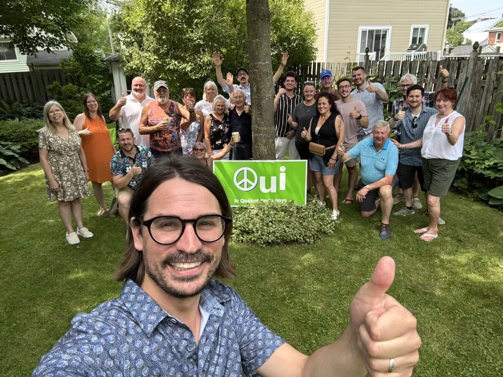 JeanDenisGaron1's tweet image. En politique, nous serions bien peu de choses sans nos chers bénévoles qui, année après année, élection après élection, donnent loyauté, temps et énergie à la cause.
Merci pour tout, les amis!
☀️⚜️💪🏻