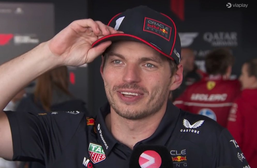 verstappenews's tweet photo. Max on Nico's podium: "Yeah, amazing! That's the positive thing of the day! I am so happy for him that he got the podium, yeah, so nice to see." https://t.co/Idm20BXHik