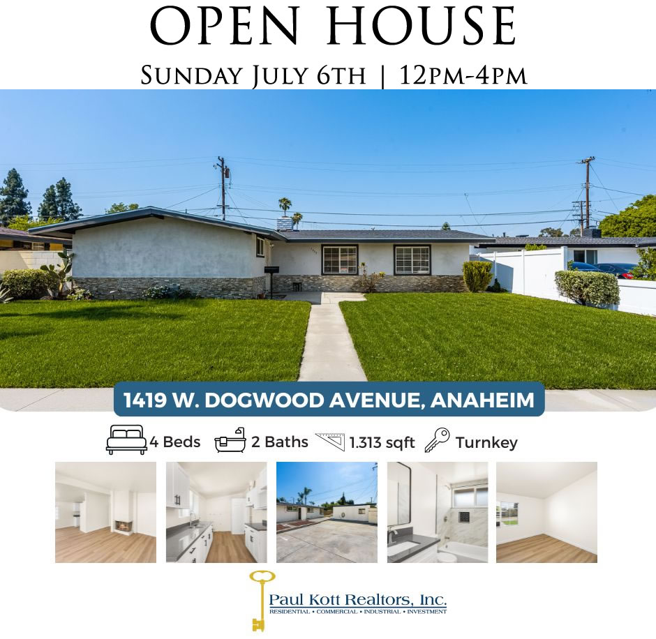 PKRealtors's tweet photo. 2️⃣ Open Houses today in Anaheim—just 1 mile apart!
🕛 12–4 PM
🏡 Pioneer Dr: Italian kitchen, pool, price drop
🏡 Dogwood Ave: Fully remodeled 4-bed gem
Perfect day to find your next home or investment!
#OpenHouse #AnaheimRealEstate #HouseHunting #OCRealEstate https://t.co/MYsa2Sbi58