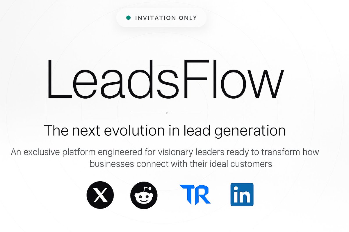rohangargrig's tweet photo. I cracked the code to  finding your ideal customers who are actively looking for the product or  service that you are selling / offering.

While  building WarmLeadz, I stumbled upon a Reddit, LinkedIn, X and Trust  Radius platform hack that's driving insane qualified leads to me.

Instead  of posting random content and hoping for the best, I found a way to  identify the EXACT posts where people are actively discussing the  problems my product solves.

The best part? These aren't just random visitors - they're people actively seeking solutions to problems I can solve.

Want me to surface similar opportunities for your product / service on platforms like LinkedIn, Reddit, X and Trust Radius ?

Comment "INTENT" below and I'll reach out (keep DMs open please)! 🦾
