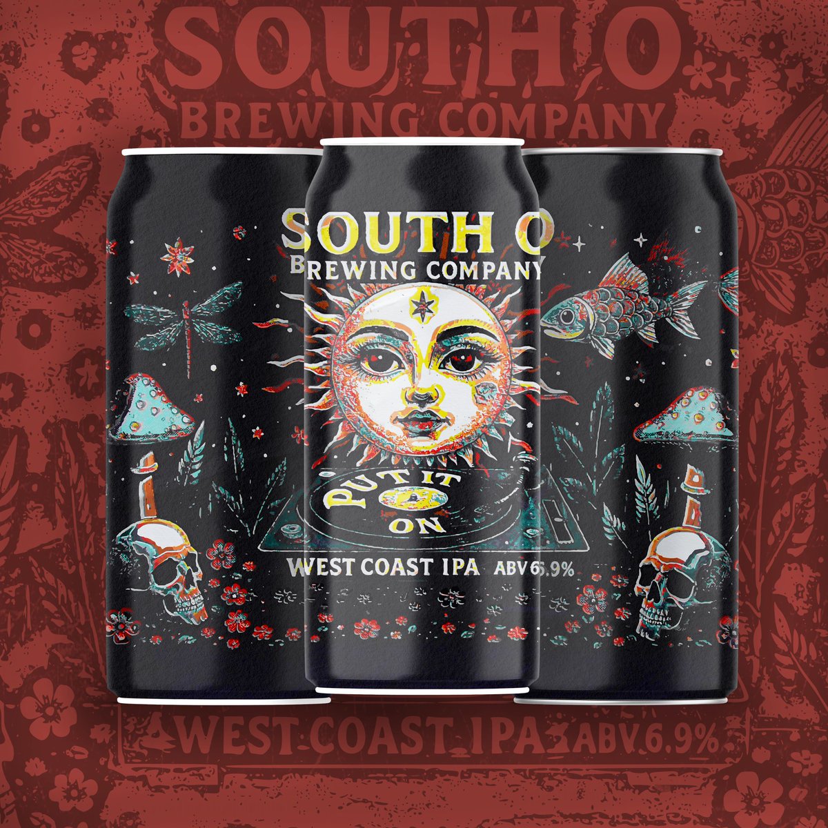southobrewco's tweet photo. Get ready to PUT IT ON - our brand new West Coast! We've packed it with a dynamic trio of Chinook, Amarillo, and Riwaka hops, bringing you a burst of pine, citrus, and tropical notes. A balanced 6.9% ABV, Perfect for kicking off your weekend right! https://t.co/92v2xG4hQf