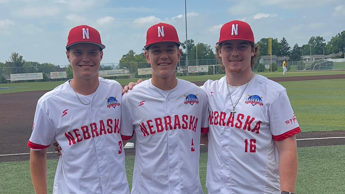 LSW_BASEBALL's tweet image. Three Lincoln Southwest Baseball players represented Team Nebraska in Omaha over the last few days for the 2025 High School Baseball National Championship. Brennan Vernon, Linkin Dush, and Aiden Stelling.