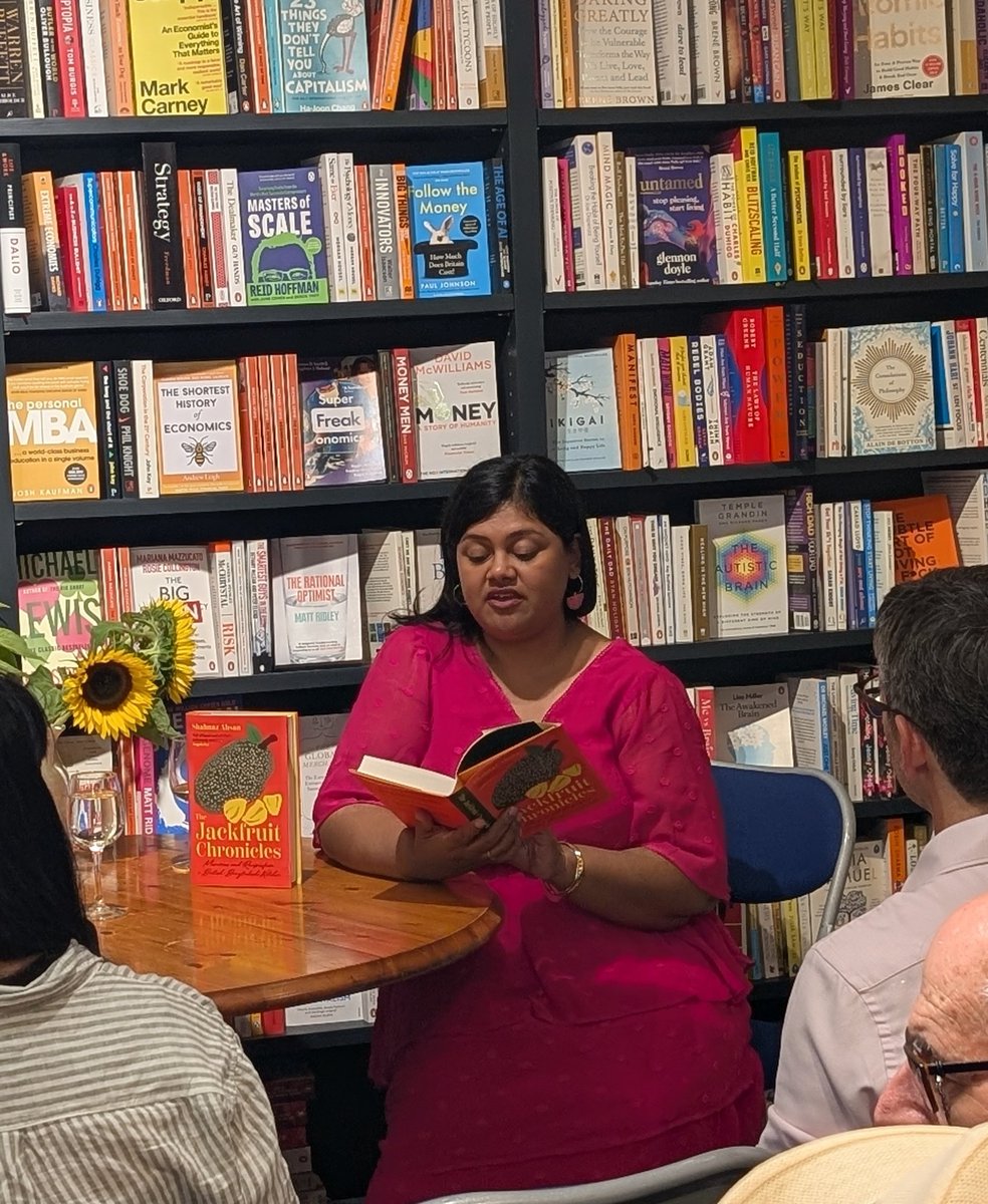 So thrilled for my friend Shahnaz Ahsan on her stunning new food memoir, The Jackfruit Chronicles. Such a beautiful read - a touching multigenerational paen to her family and a poignant reflection on identity, racism &amp; immigration. All interweaved with Bangladeshi food &amp; recipes!