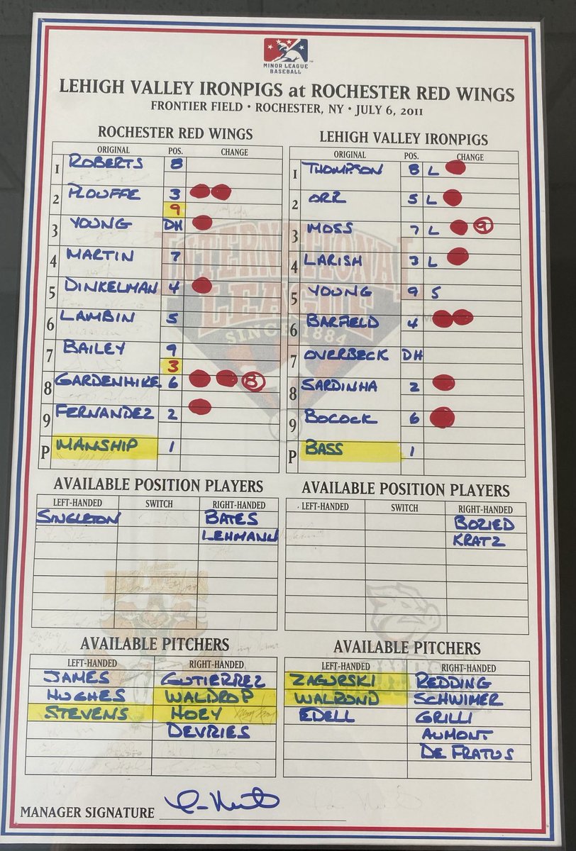 Josh Whetzel (@joshwhetzel) on Twitter photo Itās the anniversary of the first combined no-hitter in Red Wings history today. Bryce Conleyāpart of two combined no-hitters in his careerāmakes his first home start for the Wings. Listen in on ā¦<a href="/FoxSports_1280/">Fox Sports 1280</a>ā© Itās the anniversary of the first combined no-hitter in Red Wings history today. Bryce Conleyāpart of two combined no-hitters in his careerāmakes his first home start for the Wings. Listen in on ā¦<a href="/FoxSports_1280/">Fox Sports 1280</a>ā©
