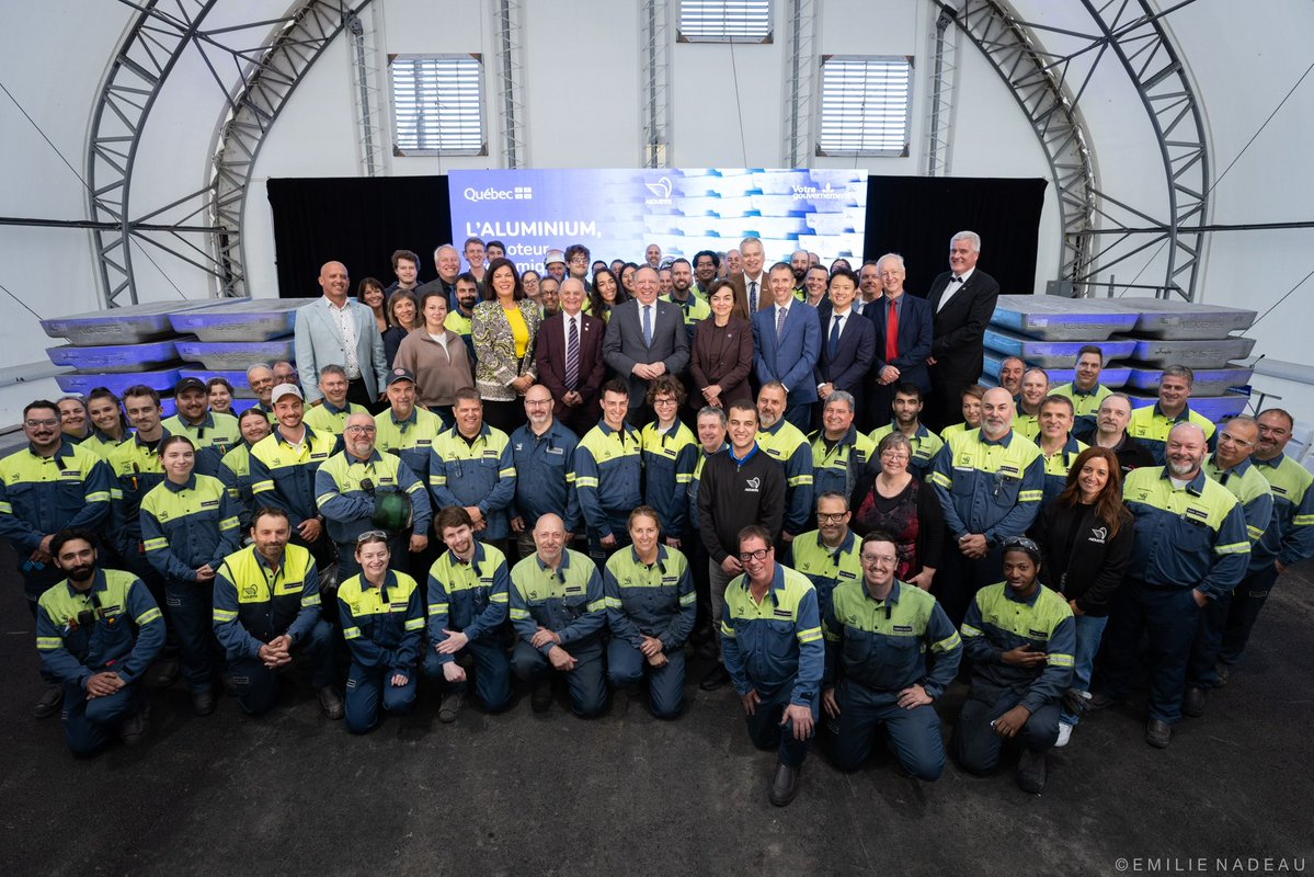 CJKateri's tweet image. Une entente de principe et des investissements de 1,5 G$ de l’Aluminerie Alouette 🙌 Tellement fière de cette grande annonce économique qui aura des retombées concrètes pour la #CôteNord! #polqc
