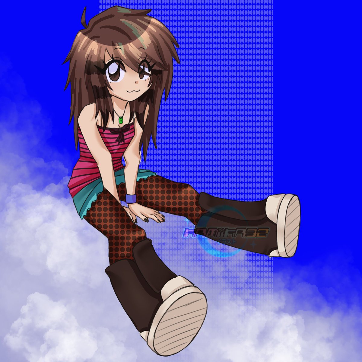 kamiikage's tweet image. 4th attack for @/extraaami !!
#artfight2025 #TEAMCRYSTALS