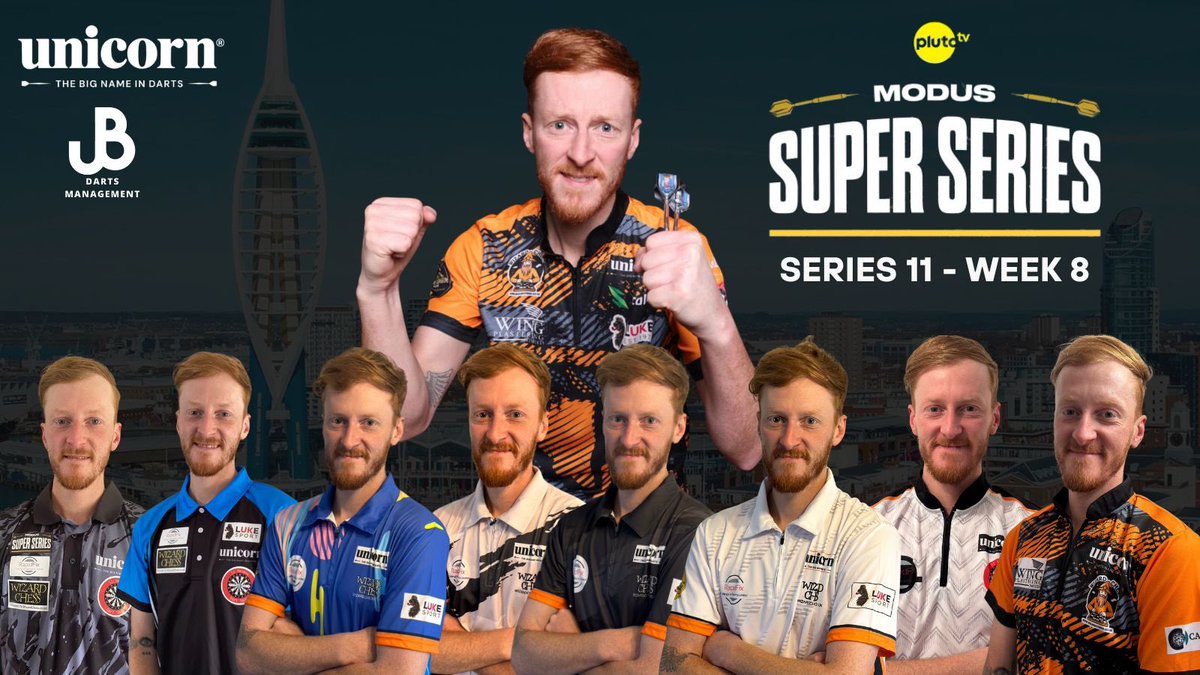 Arrived in Portsmouth ahead of <a href="/MSSdarts/">MODUS Super Series</a> Series 11, Week 8 and I’m looking forward to the challenge ahead which gets underway tomorrow from 9:30am in Group A, live on <a href="/PlutoTV/">Pluto TV</a> 

Thanks to my incredible sponsors as always for their continued support. 

<a href="/UnicornDarts/">Unicorn Darts</a>