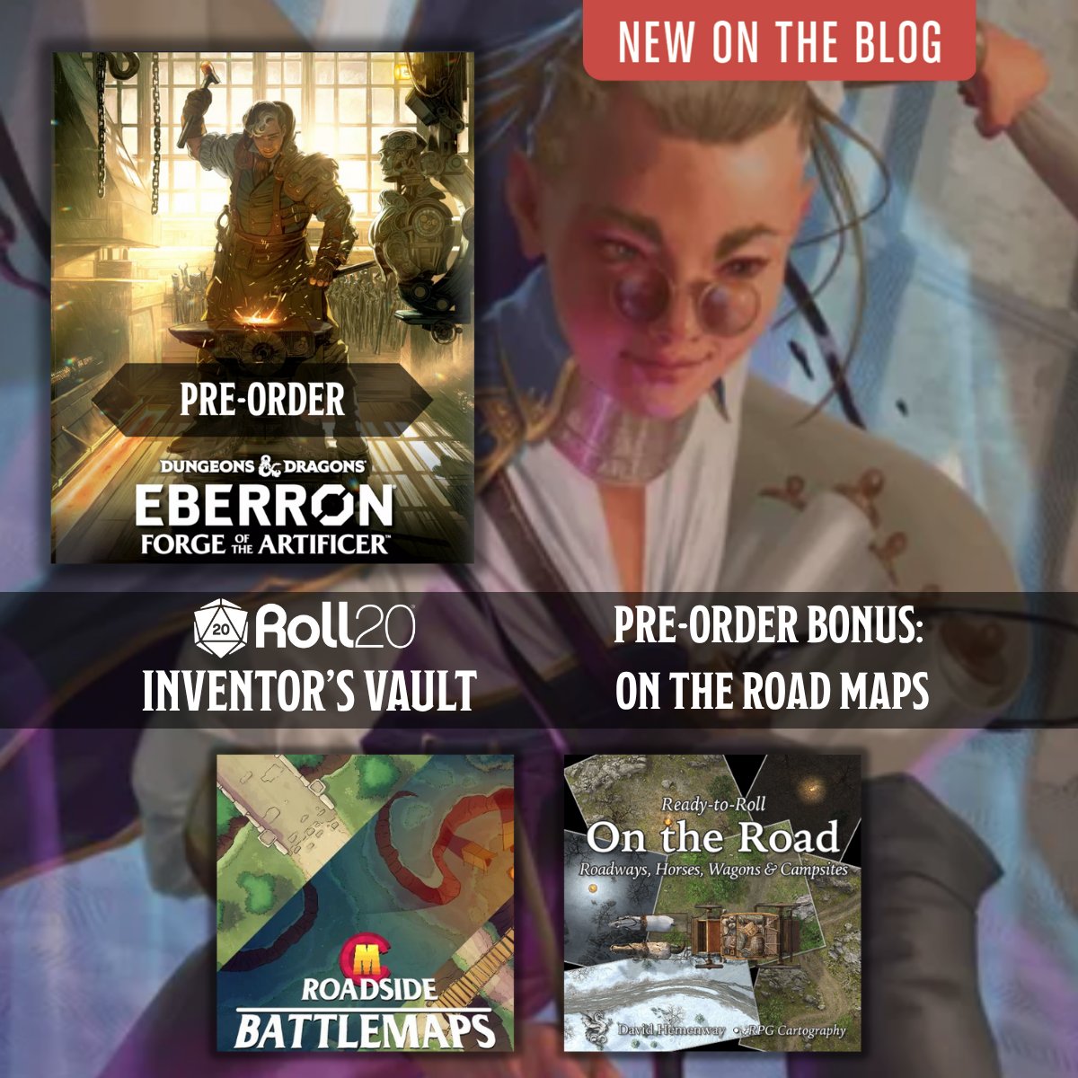 🎨 “I wanted to combine my love of gaming and mapmaking with a career.”

We talked to Roll20 creators <a href="/DavidHemenway1/">David Hemenway</a> and Caseymobile about turning creativity into content and how they got started with VTT mapmaking.

Read the full interview here: hubs.li/Q03vK5z30
