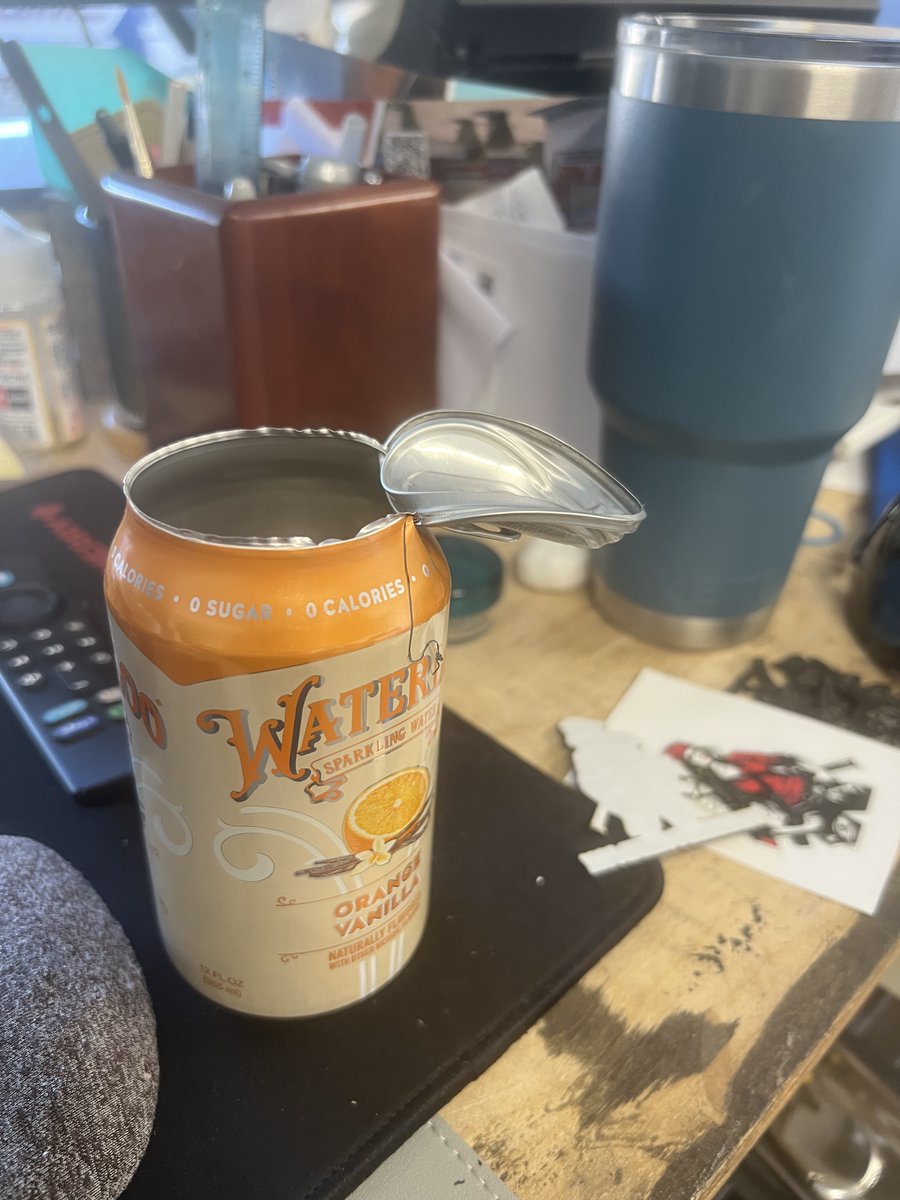 Reminder to not leave sealed, carbonated beverages in your vehicle all day in Arizona.  Blew the top straight off!