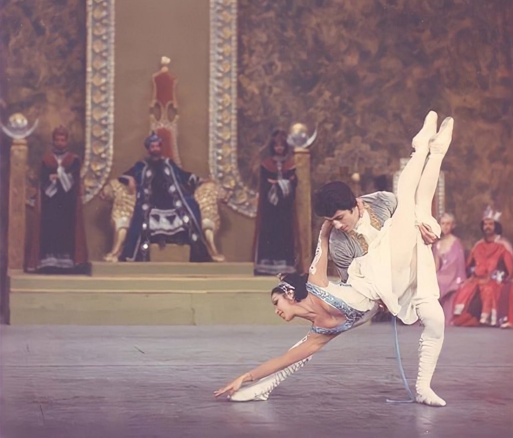 Ballet performance in Tehran with an ancient Persian theme, 1970s