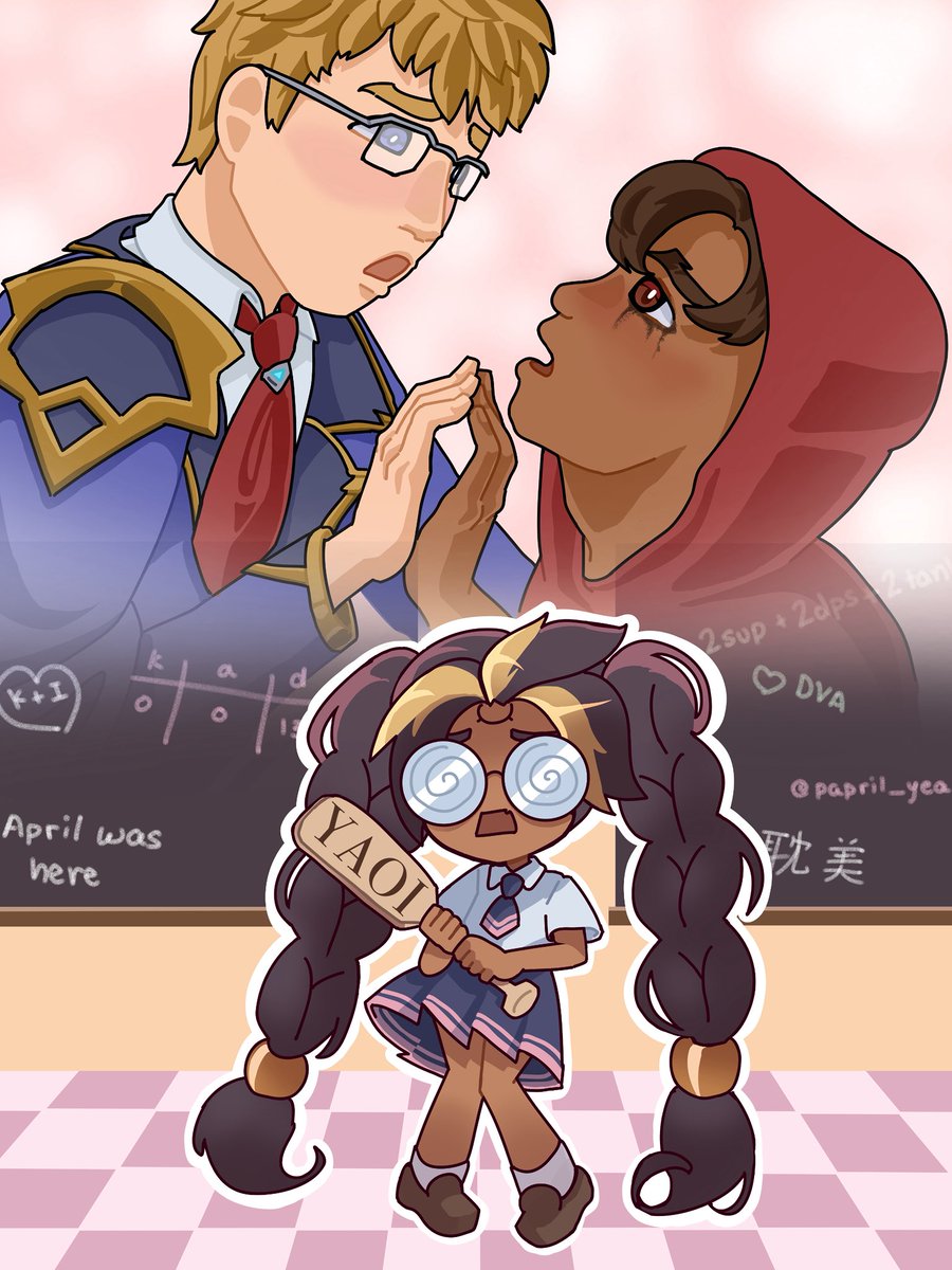 World’s slowest artist finally posts. Illari’s glasses reminded me of something 

#reaper76 #Illari #Overwatchacademy