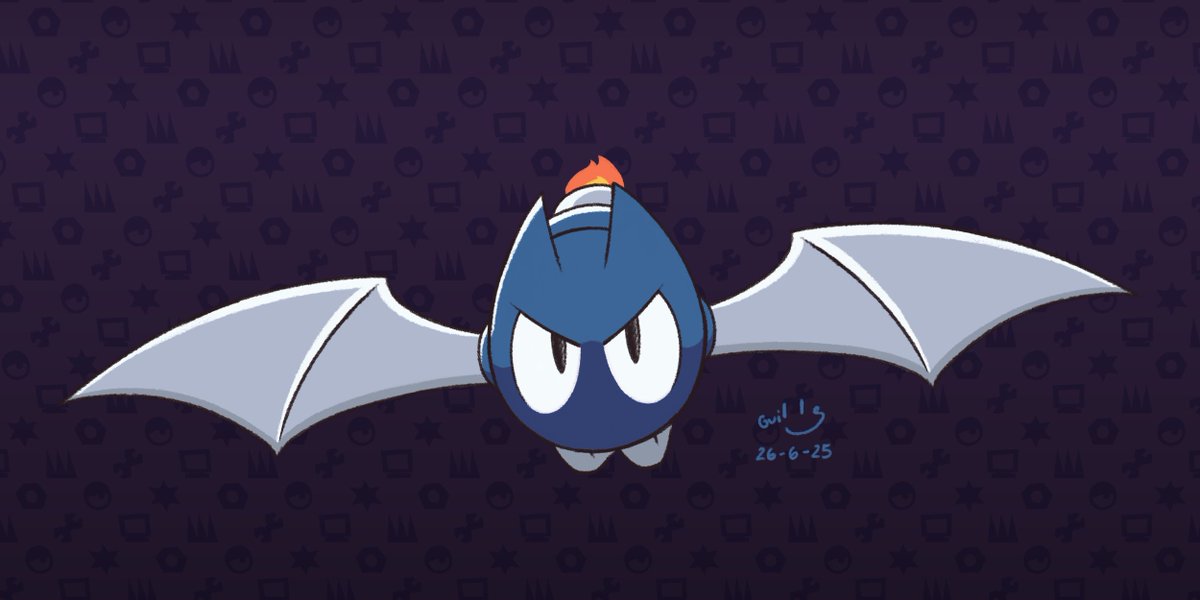 The newest <a href="/fishflop_/">fish</a>'s collab was focused on classic era's Badniks!
For this one, I made a Batbrain 🦇